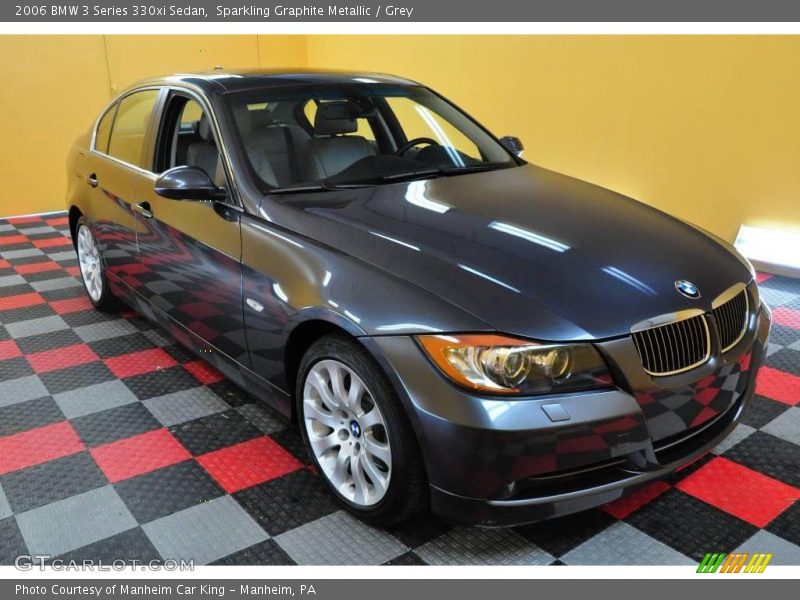 Sparkling Graphite Metallic / Grey 2006 BMW 3 Series 330xi Sedan