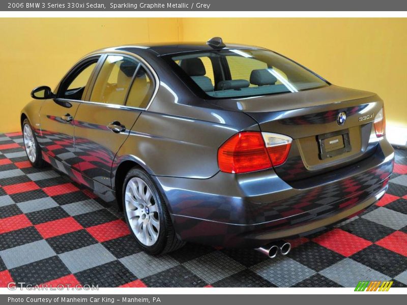 Sparkling Graphite Metallic / Grey 2006 BMW 3 Series 330xi Sedan