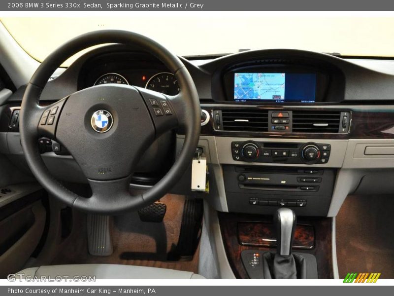 Sparkling Graphite Metallic / Grey 2006 BMW 3 Series 330xi Sedan