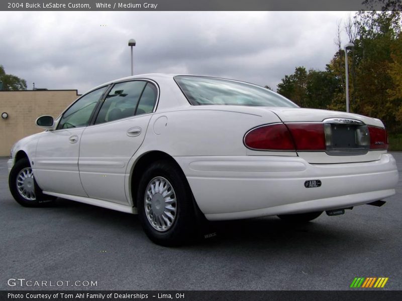 White / Medium Gray 2004 Buick LeSabre Custom