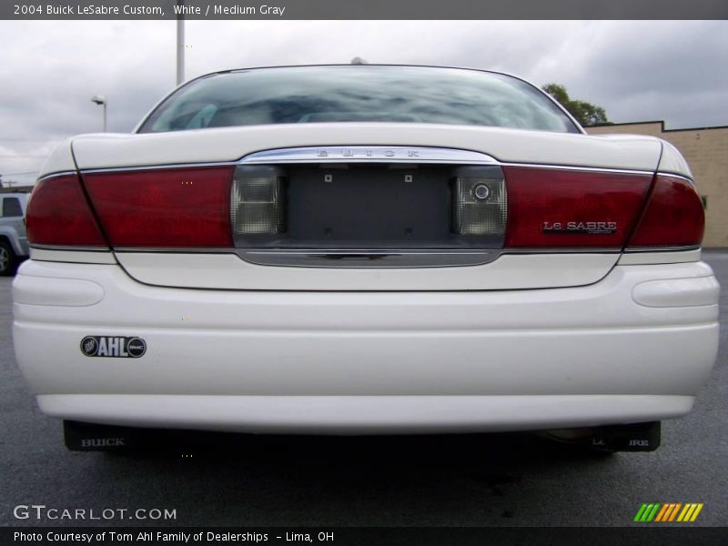 White / Medium Gray 2004 Buick LeSabre Custom