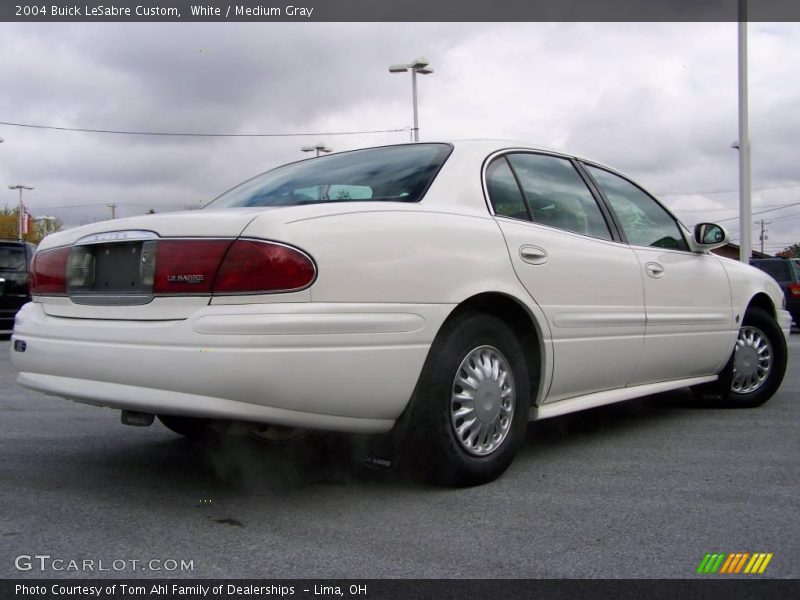 White / Medium Gray 2004 Buick LeSabre Custom