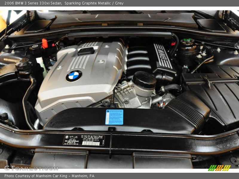 Sparkling Graphite Metallic / Grey 2006 BMW 3 Series 330xi Sedan
