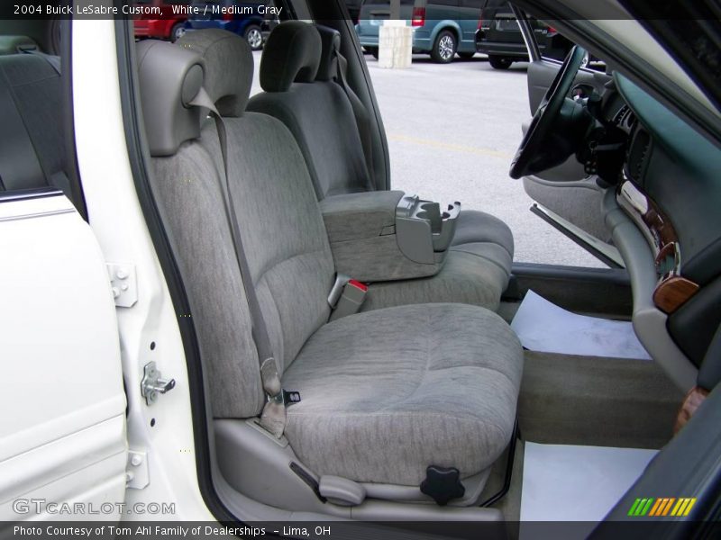 White / Medium Gray 2004 Buick LeSabre Custom