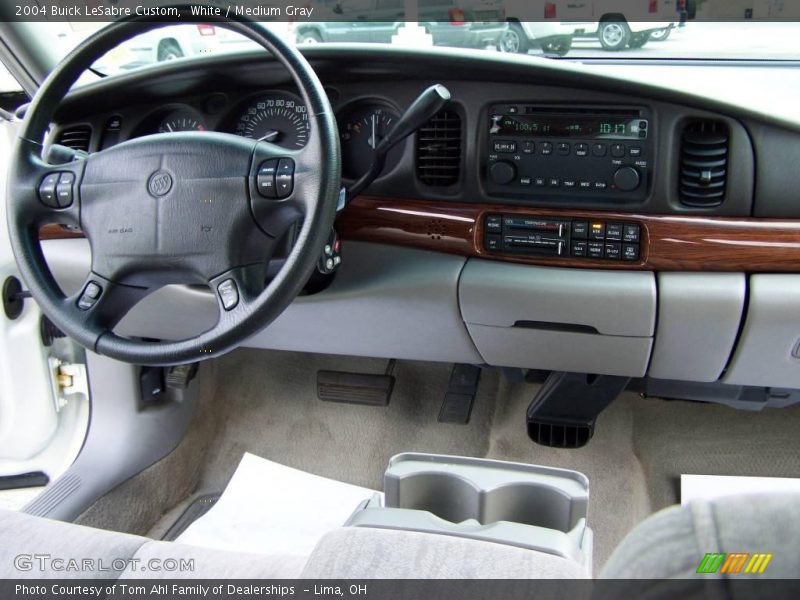 White / Medium Gray 2004 Buick LeSabre Custom