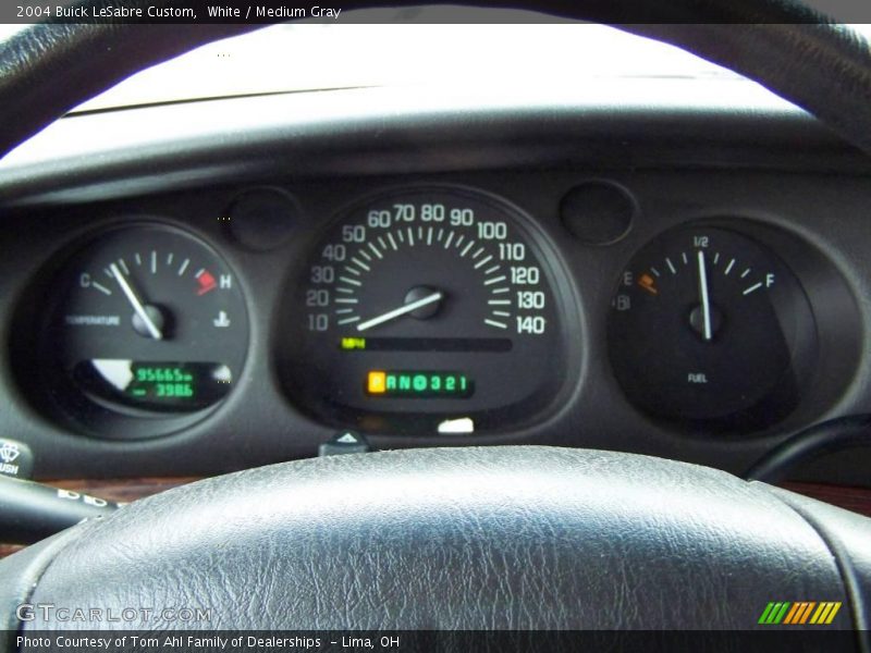 White / Medium Gray 2004 Buick LeSabre Custom