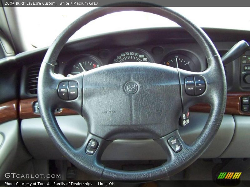 White / Medium Gray 2004 Buick LeSabre Custom