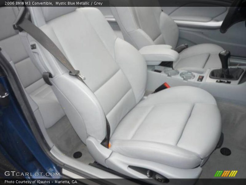 Mystic Blue Metallic / Grey 2006 BMW M3 Convertible