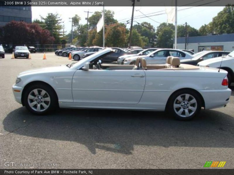 Alpine White / Sand 2006 BMW 3 Series 325i Convertible