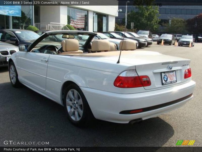 Alpine White / Sand 2006 BMW 3 Series 325i Convertible