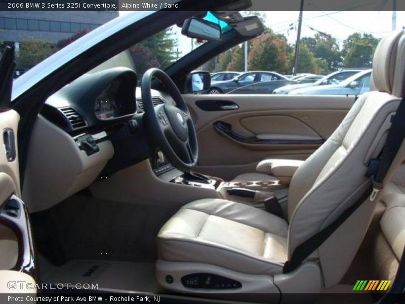 Alpine White / Sand 2006 BMW 3 Series 325i Convertible