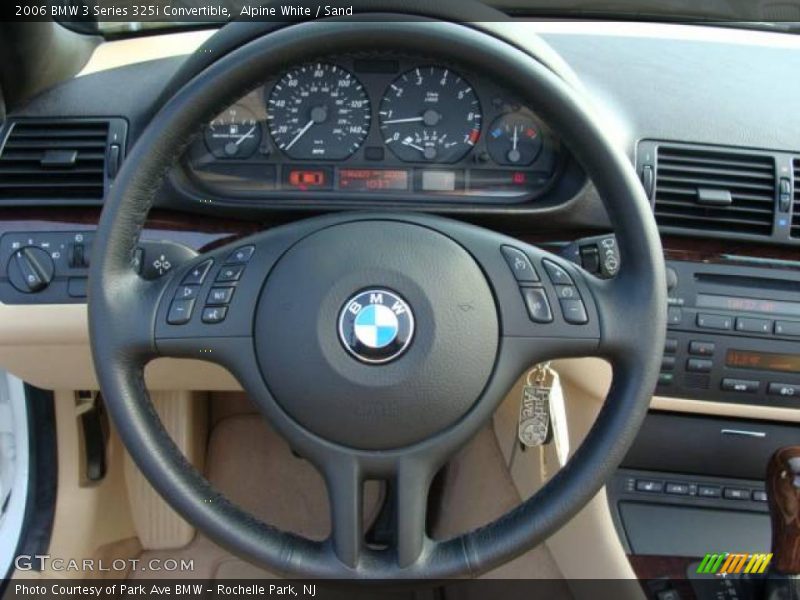 Alpine White / Sand 2006 BMW 3 Series 325i Convertible