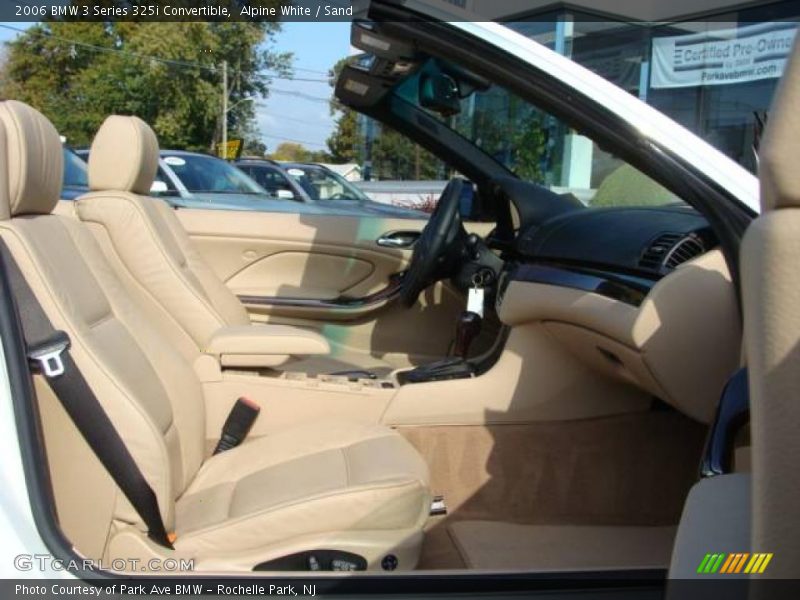 Alpine White / Sand 2006 BMW 3 Series 325i Convertible