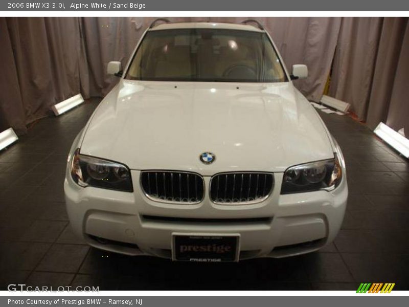Alpine White / Sand Beige 2006 BMW X3 3.0i