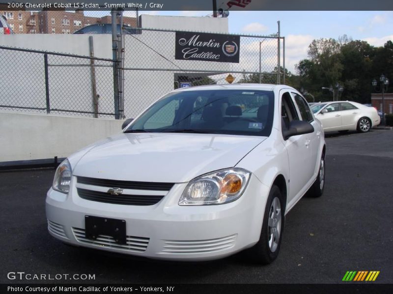 Summit White / Gray 2006 Chevrolet Cobalt LS Sedan