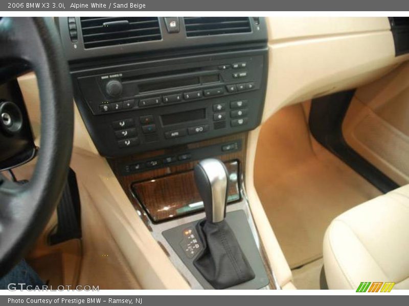 Alpine White / Sand Beige 2006 BMW X3 3.0i