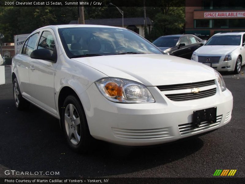 Summit White / Gray 2006 Chevrolet Cobalt LS Sedan