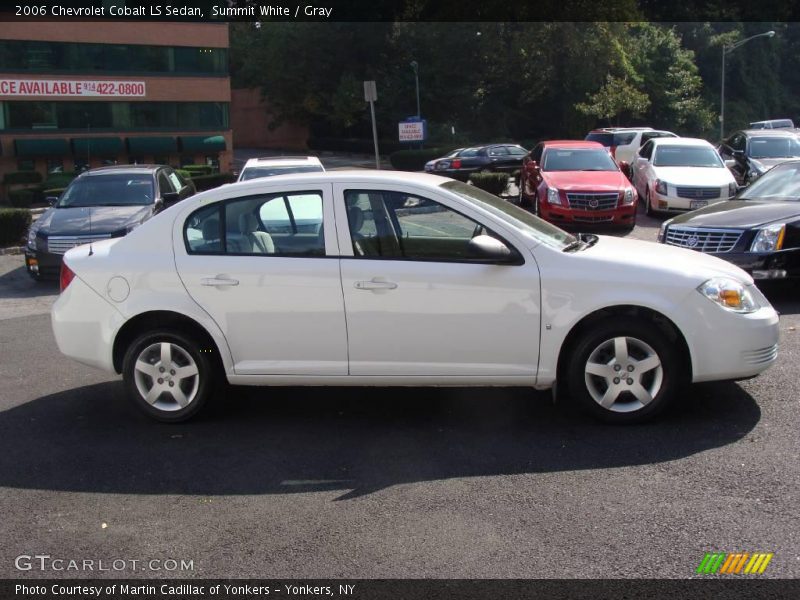 Summit White / Gray 2006 Chevrolet Cobalt LS Sedan