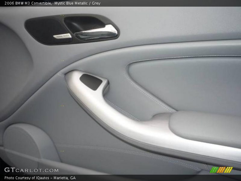 Mystic Blue Metallic / Grey 2006 BMW M3 Convertible