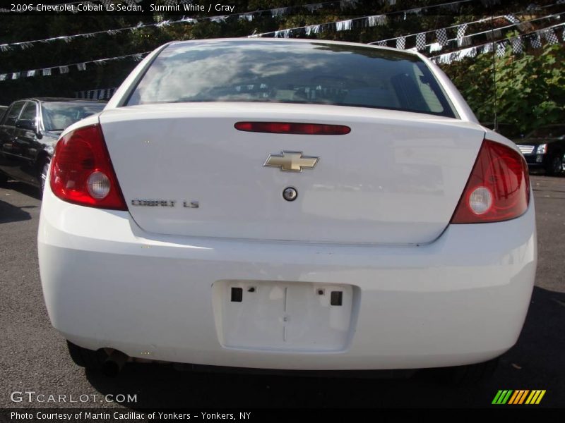 Summit White / Gray 2006 Chevrolet Cobalt LS Sedan