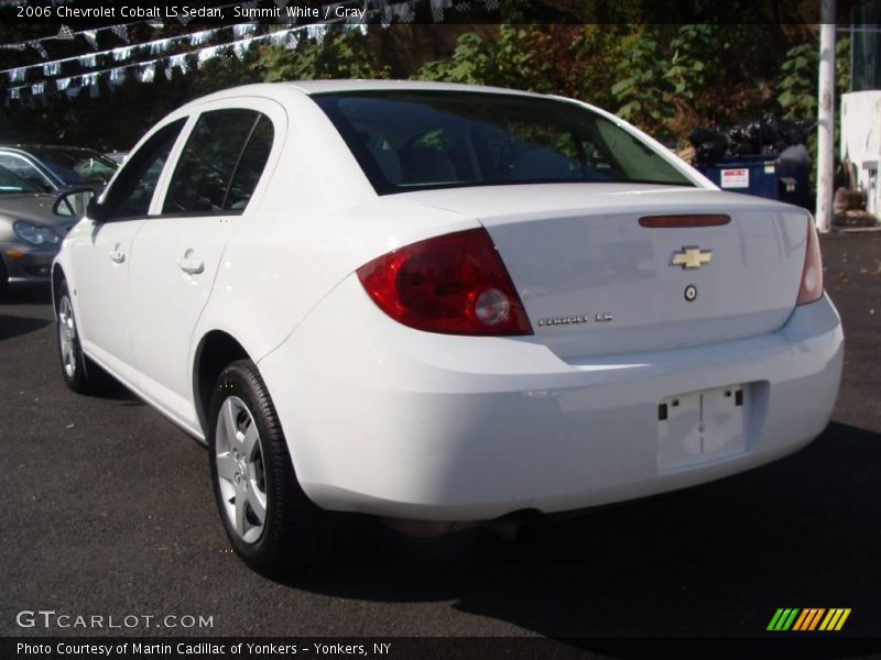 Summit White / Gray 2006 Chevrolet Cobalt LS Sedan