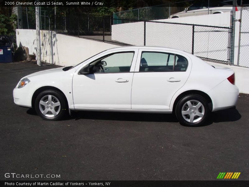 Summit White / Gray 2006 Chevrolet Cobalt LS Sedan
