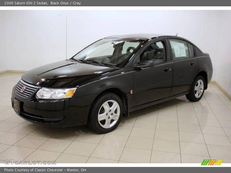 Black Onyx / Gray 2006 Saturn ION 2 Sedan
