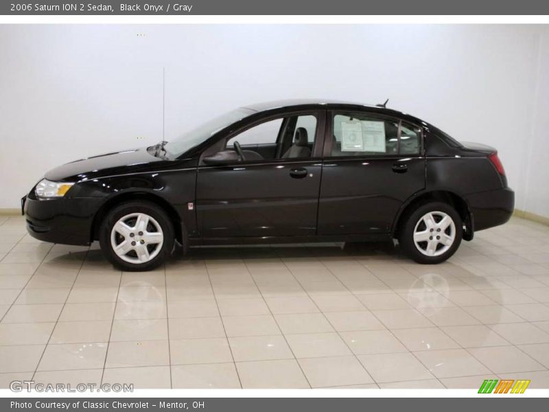 Black Onyx / Gray 2006 Saturn ION 2 Sedan