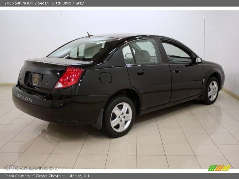 Black Onyx / Gray 2006 Saturn ION 2 Sedan