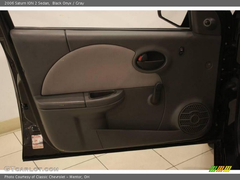 Black Onyx / Gray 2006 Saturn ION 2 Sedan