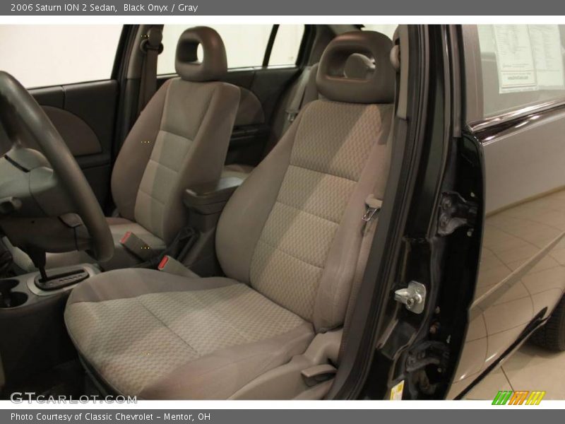 Black Onyx / Gray 2006 Saturn ION 2 Sedan