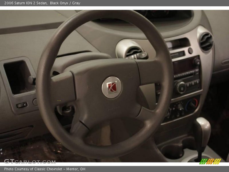 Black Onyx / Gray 2006 Saturn ION 2 Sedan