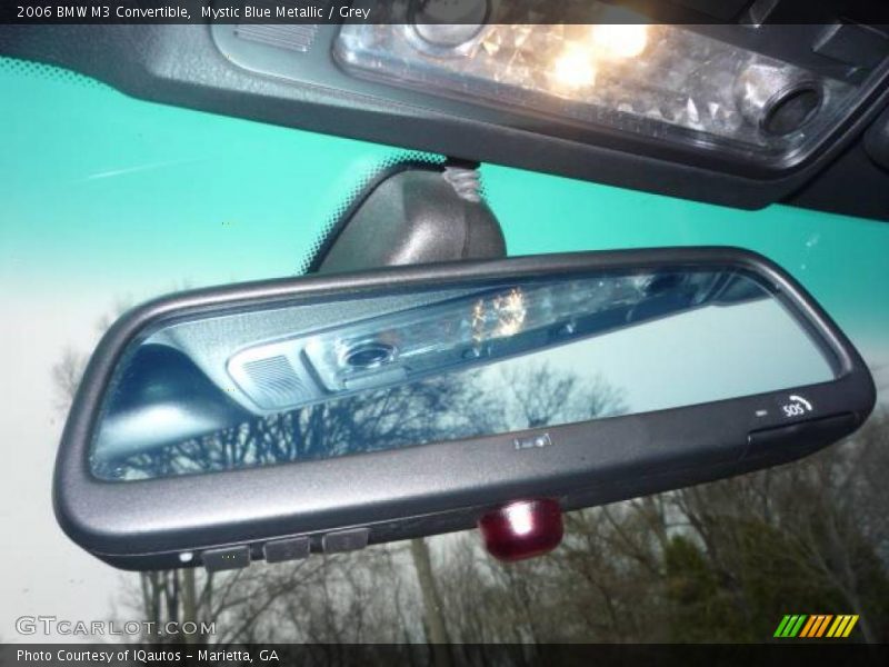 Mystic Blue Metallic / Grey 2006 BMW M3 Convertible