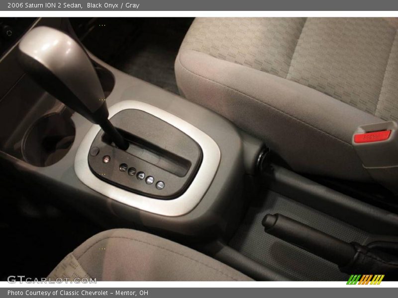 Black Onyx / Gray 2006 Saturn ION 2 Sedan