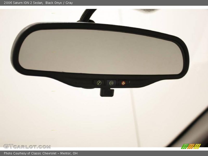 Black Onyx / Gray 2006 Saturn ION 2 Sedan