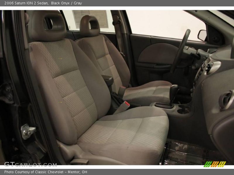 Black Onyx / Gray 2006 Saturn ION 2 Sedan