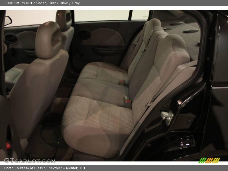 Black Onyx / Gray 2006 Saturn ION 2 Sedan