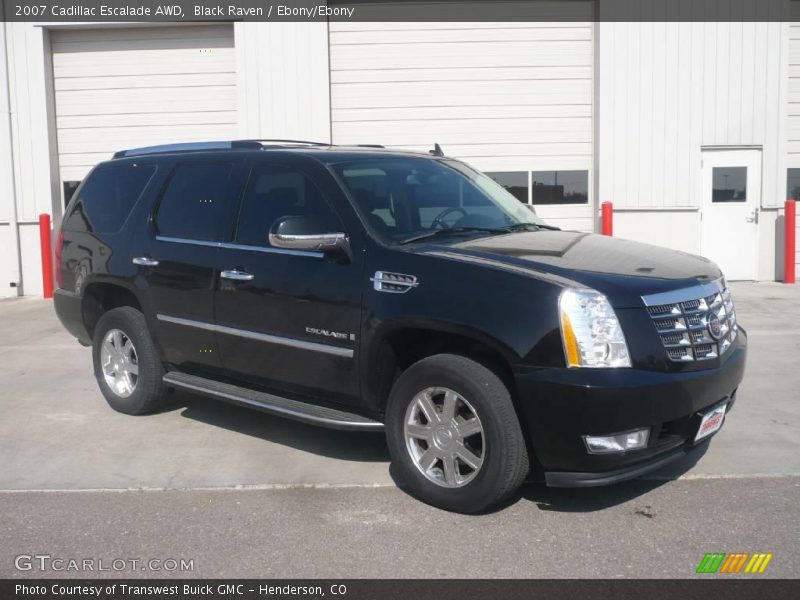 Black Raven / Ebony/Ebony 2007 Cadillac Escalade AWD