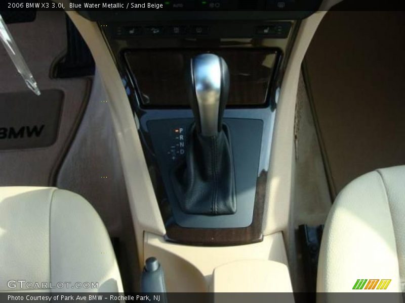 Blue Water Metallic / Sand Beige 2006 BMW X3 3.0i