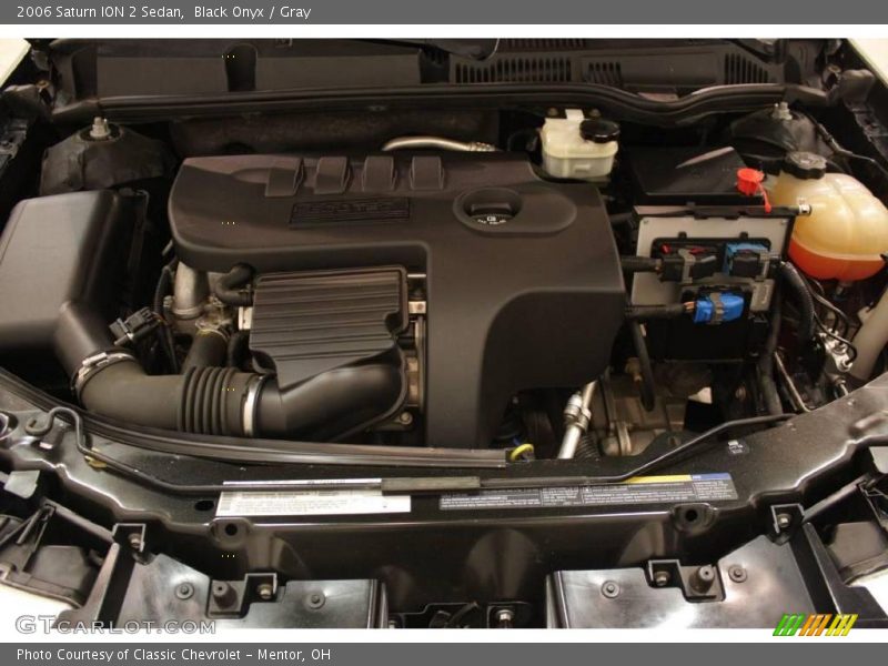 Black Onyx / Gray 2006 Saturn ION 2 Sedan