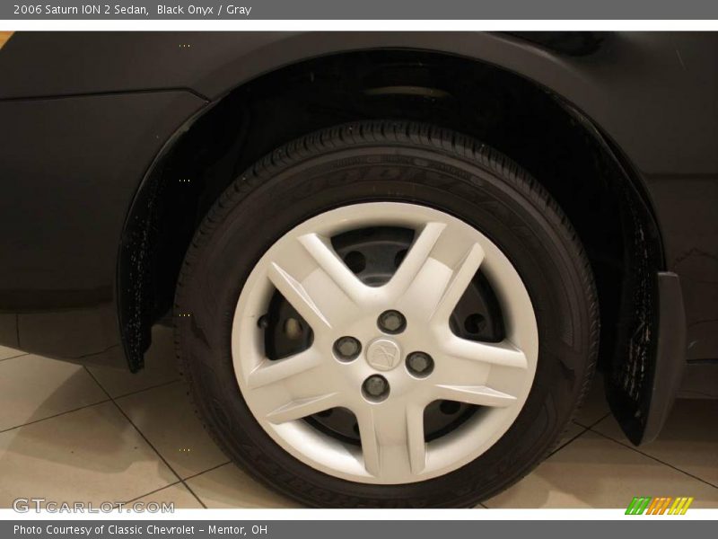 Black Onyx / Gray 2006 Saturn ION 2 Sedan