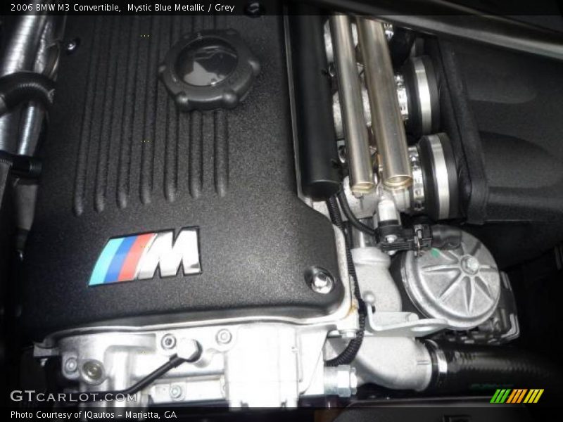 Mystic Blue Metallic / Grey 2006 BMW M3 Convertible