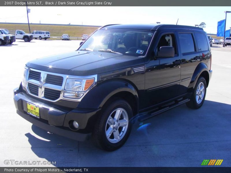Black / Dark Slate Gray/Light Slate Gray 2007 Dodge Nitro SLT