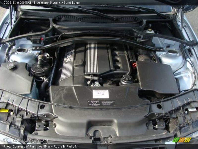 Blue Water Metallic / Sand Beige 2006 BMW X3 3.0i