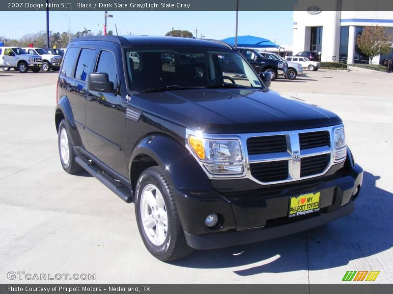 Black / Dark Slate Gray/Light Slate Gray 2007 Dodge Nitro SLT