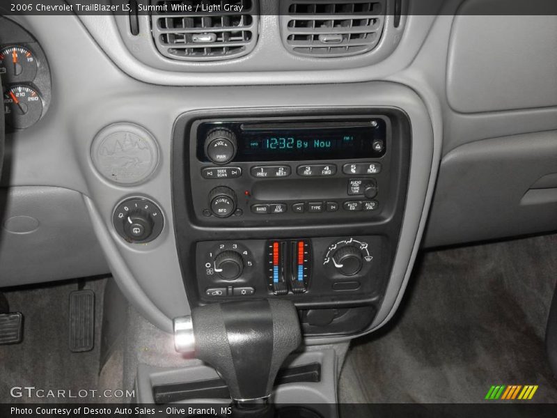 Summit White / Light Gray 2006 Chevrolet TrailBlazer LS