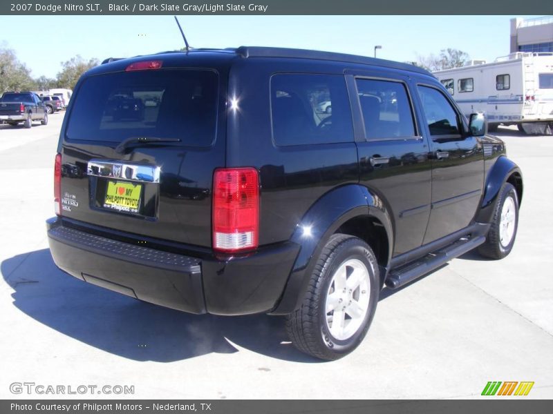 Black / Dark Slate Gray/Light Slate Gray 2007 Dodge Nitro SLT