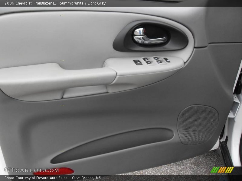 Summit White / Light Gray 2006 Chevrolet TrailBlazer LS