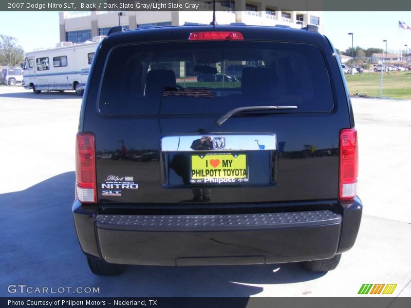 Black / Dark Slate Gray/Light Slate Gray 2007 Dodge Nitro SLT