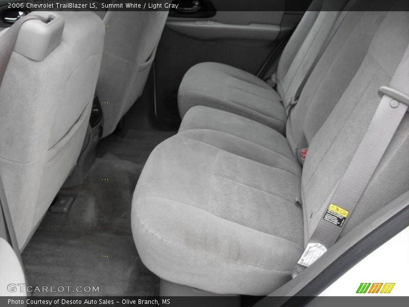 Summit White / Light Gray 2006 Chevrolet TrailBlazer LS